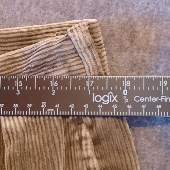 Polo Ralph Lauren Pants Mens 36x34 Brown Corduroy Pleated Preppy Classic - Picture 13 of 16